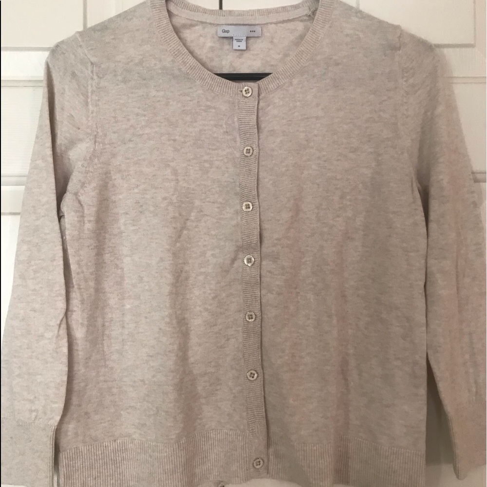GAP crewneck cardigan